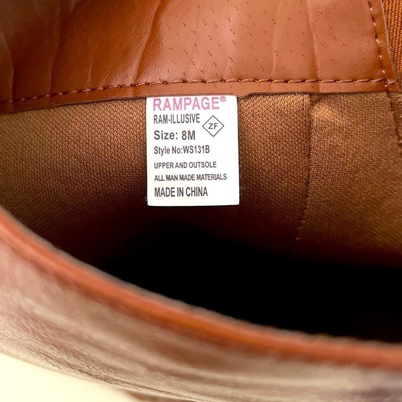 𝅺rampage Boots - brown- 8M - Picture 4 of 7